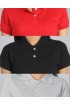Campus Sutra Solid Women's Polo T-Shirt(Pack of 3) Campus Sutra Solid Women's Polo T-Shirt(Pack of 3)
